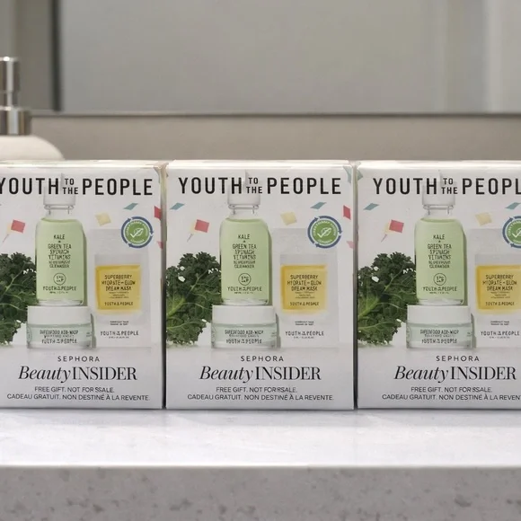 Youth to the People Skincare, 1 Box (3) Piece Set - NIB, never opened!