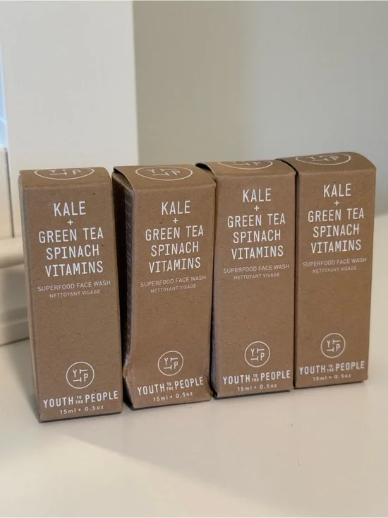 Kale + Green Tea Spinach Vitamins Superfood Face Wash - Brown - 4 - 0.5oz