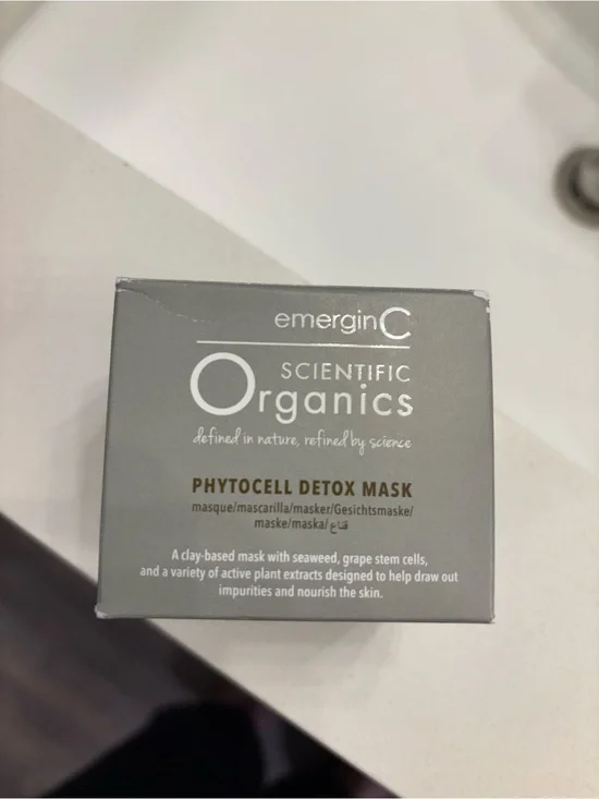 emerginC Scientific Organics Phytocell Detox Mask — Gray