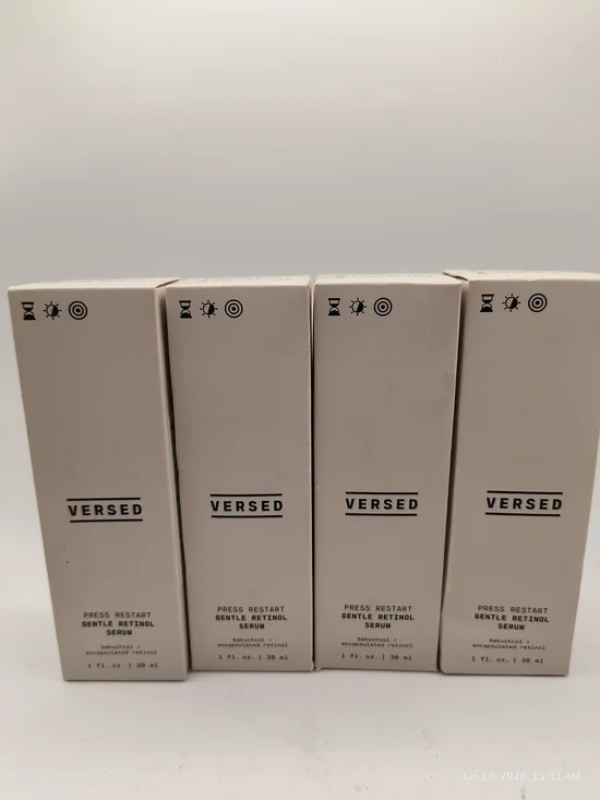 Versed Press Restart Gentle Retinol Serum — 4 Boxes 1 Floz Each BULK Available