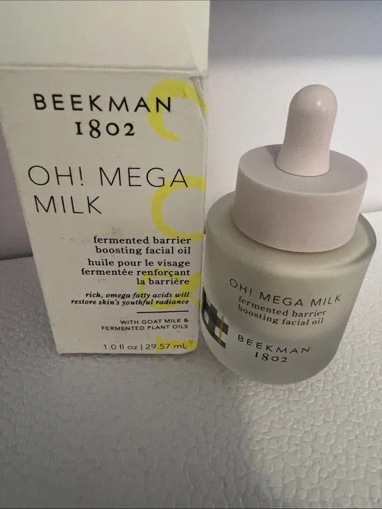 Beekman 1802 Oh! Mega Milk fermented barrier boosting facial oil
