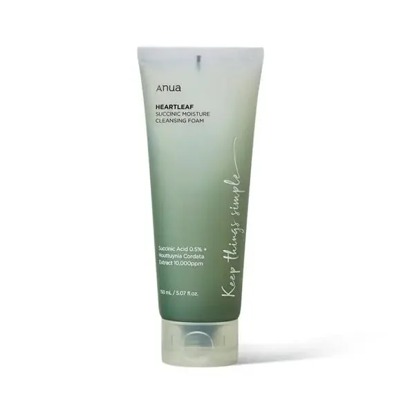Anua Heartleaf Quercetinol Pore Deep Cleansing Foam 150ml/5.07 oz K-Beauty