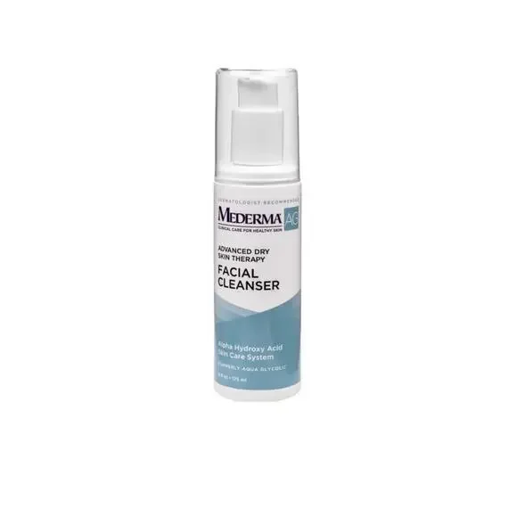 Mederma Advanced Dry Skin Therapy Facial‎ Cleanser Alpha Hydroxy Acid NEW