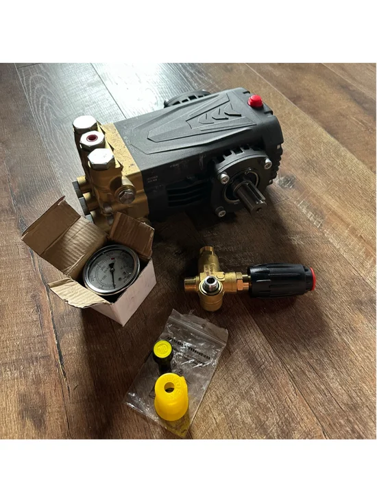 Commercial Triplex Pressure Washer Pump Assembly 544260 2035-24 w/ Unloader