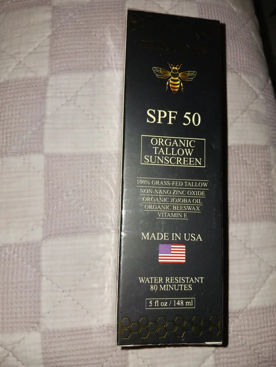 ✨️SEALED✨️ SPF 50 Organic Tallow Sunscreen