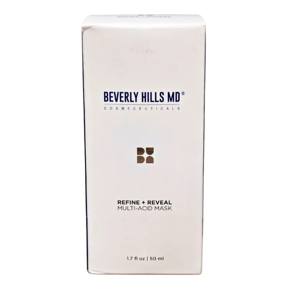 Beverly Hills MD Refine + Reveal Multi-Acid Mask 1.7 fl oz | Exfoliating NEW