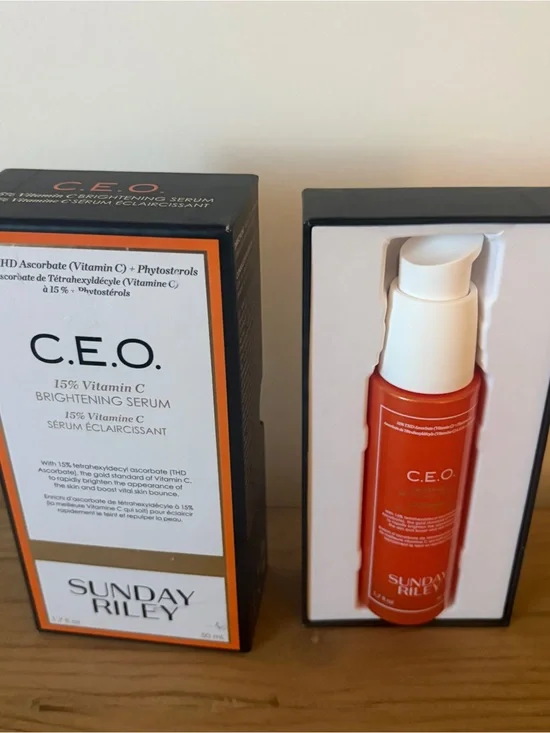 NIB Sunday Riley C.E.O. Brightening Serum — 1.7 oz $122 Retail