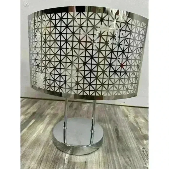 PartyLite Enchanted Metal Silver Votive Lamp Style Candle Holder