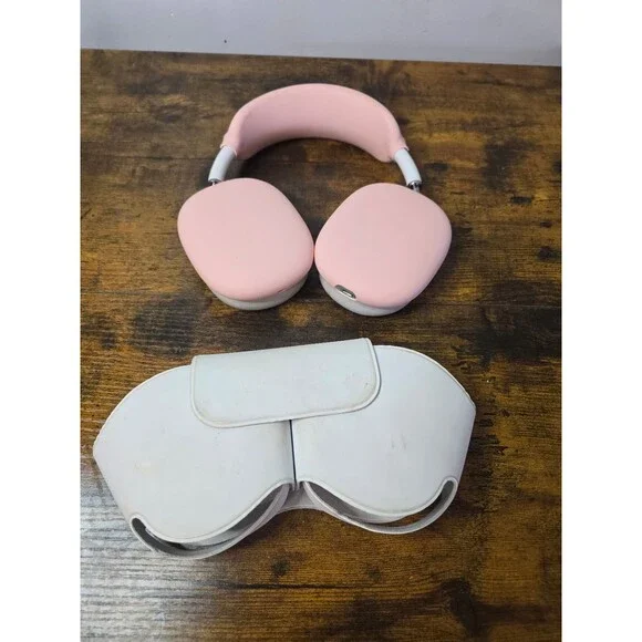 Apple AirPods Max – Pink (Lightning Model) – Includes Smart Case + Hard-Shell