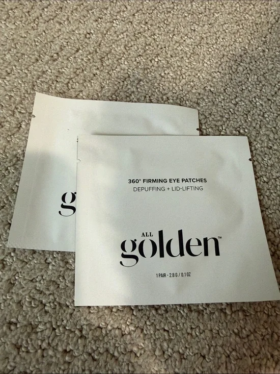 All golden 360 firming eye patches (2 pairs)