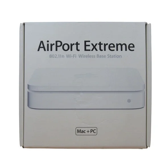 Apple AirPort Extreme Base Station A1143 2nd Gen MB053LL/A 802.11n WiFi‎ Router