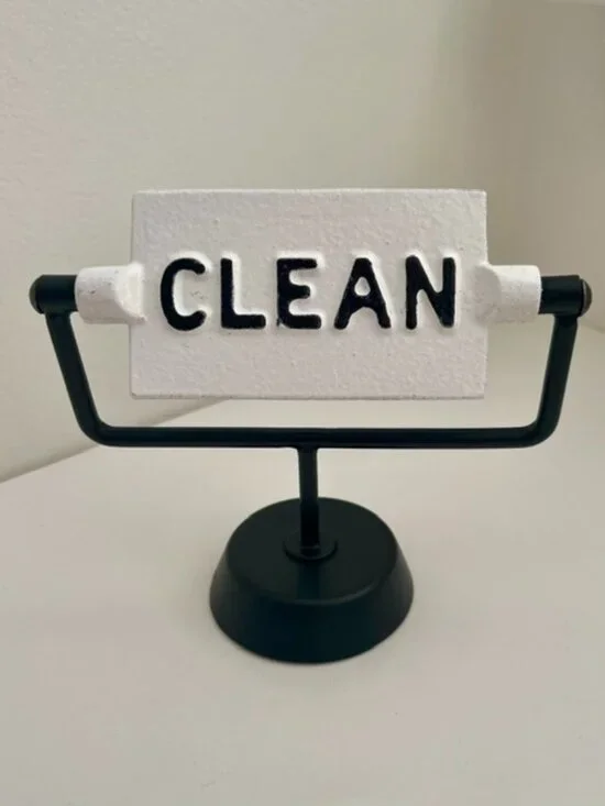 Hearth & Hand with Magnolia Reversible Clean Dirty Sign