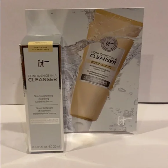 IT COSMETICS Confidence in a Cleanser Travel Size 0.5oz NIB