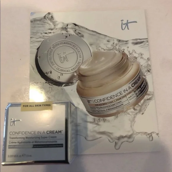 IT COSMETICS Confidence in a Cream Travel Sz 0.24oz