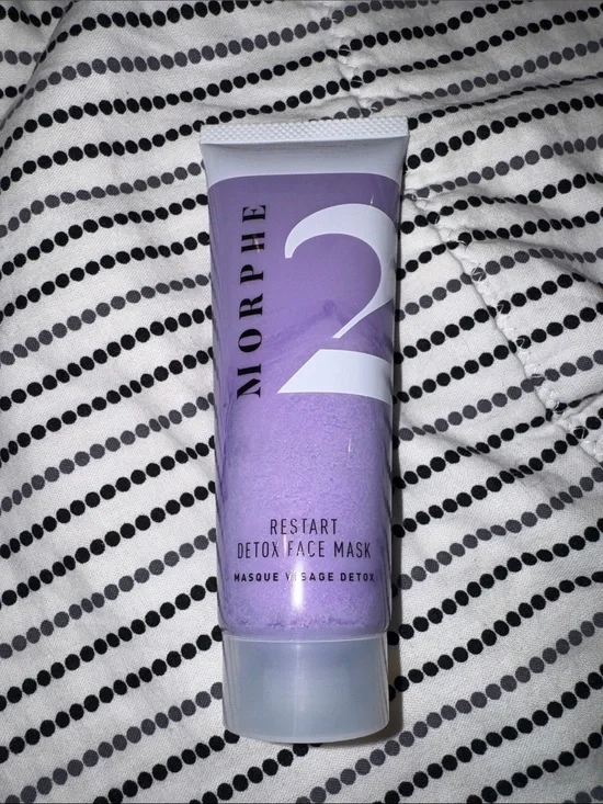 Morphe Restart Detox Face Mask - Lavender and White Tube
