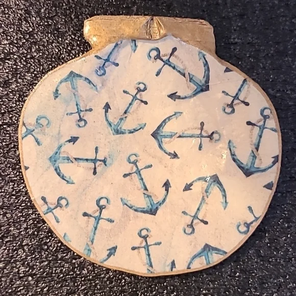 Anchor SEA SHELL TRINKET SHELL (Handcrafted)