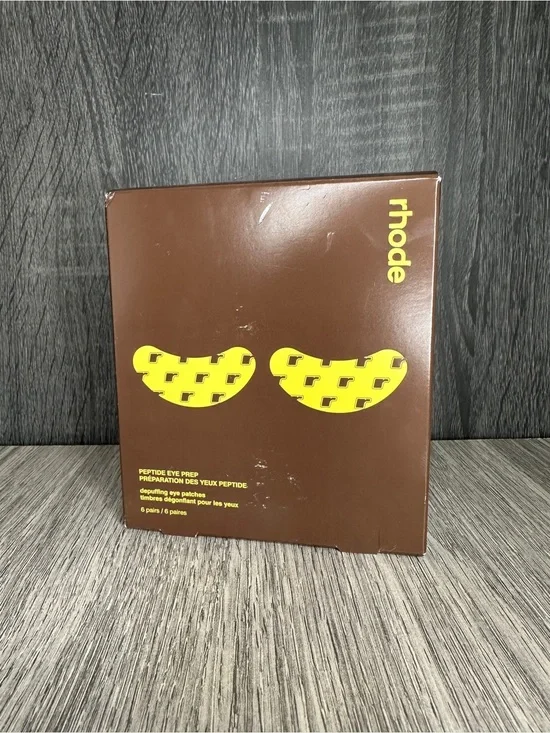 RHODE Peptide Eye Prep Depuffing Eye Patch 6 Pack Limited Edition