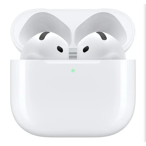 Apple AirPods 4 w Active Noise Cancellation & True Wireless White MXP93LL/A 2024