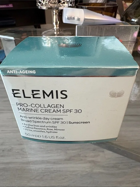 ELEMIS Pro-Collagen Marine Cream SPF 30 - Teal & White
