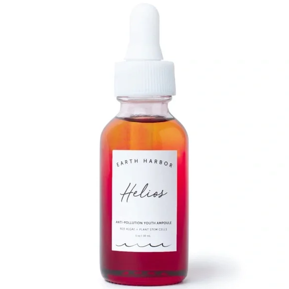EARTH HARBOR HELIOS Anti-Pollution Youth Ampoule 1oz $48 NIB CLEAN BEAUTY