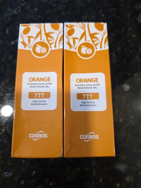 Orange Enzymes Exfoliating Brightening Gel 777 - Orange