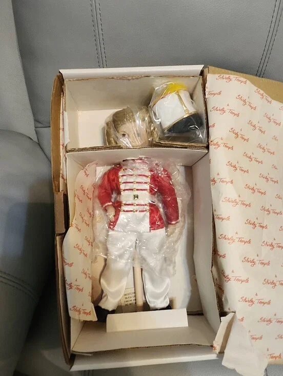 Shirley Temple Collector Doll in Red & White Outfit