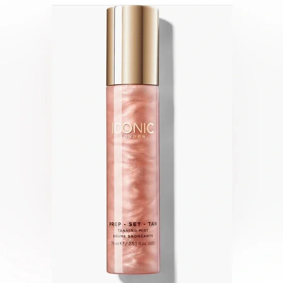 ICONIC LONDON Prep Set Tan Mousse Original Tanning Mist Treatment $29 2.5oz NIB