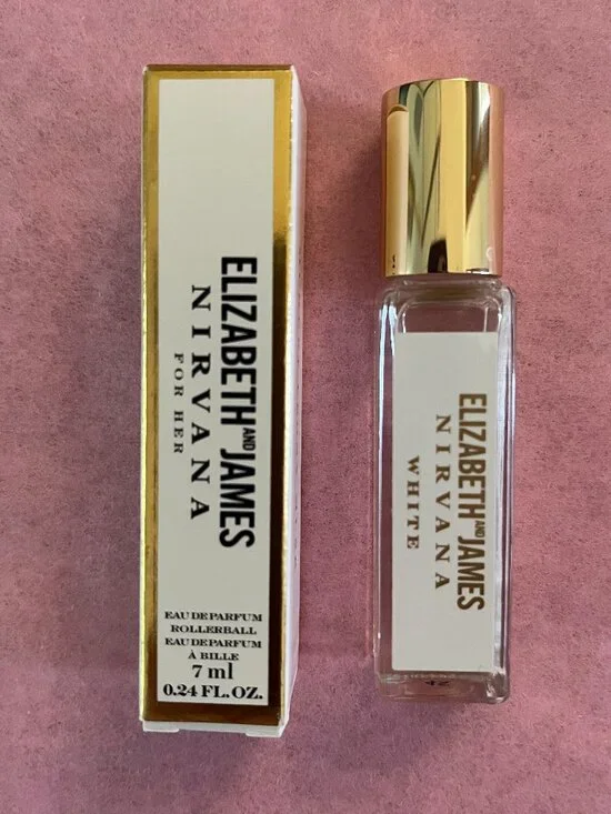 Elizabeth and James Nirvana White EDP Rollerball Discontinued NIB