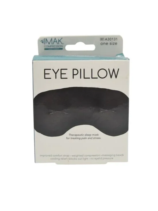 IMAK Compression Eye Pillow Weighted Sleep Mask Pain Relief Cooling One Size