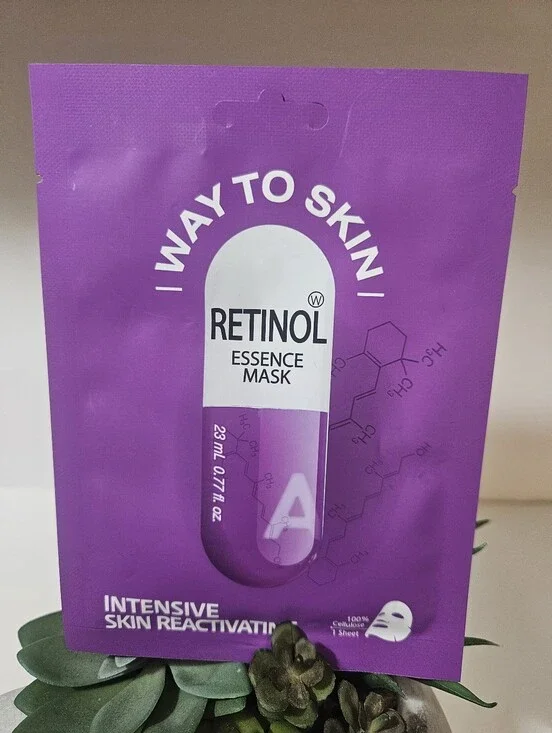 WAY TO SKIN RETINOL ESSENCE MASK 100% CELLUOSE 1 SHEET
