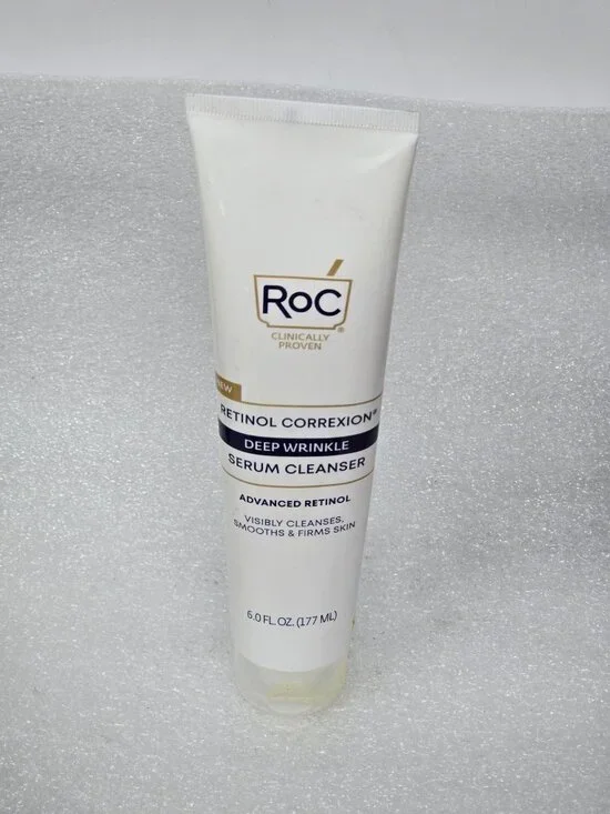 RoC Retinol Correxion Deep Wrinkle Serum Cleanser 6 Oz Anti-Aging