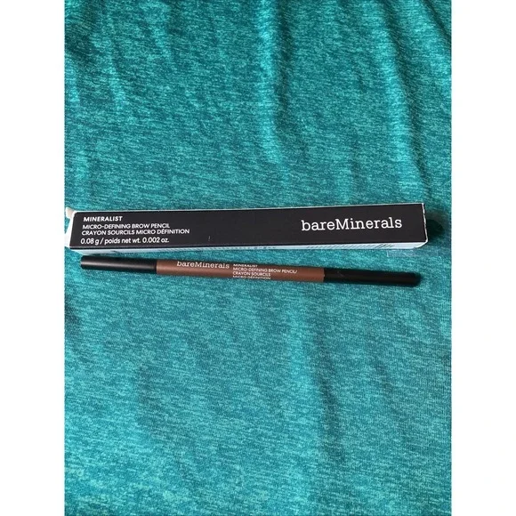 BareMinerals Mineralist Micro-Defining Brow Pencil - Coffee new in Box Brown