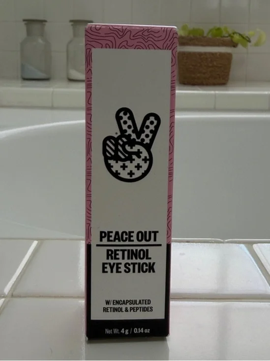 Peace Out Retinol Eye Stick - Pink