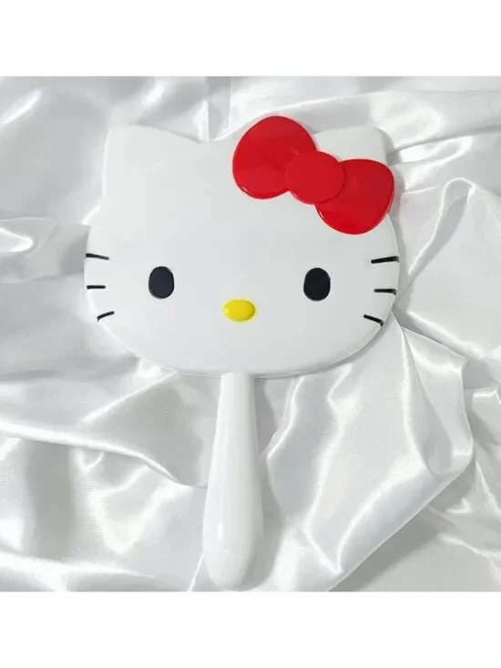 Hello Kitty Large Handheld Cosmetic Makeup Mirror Kawaii Vanity Mirror Gift