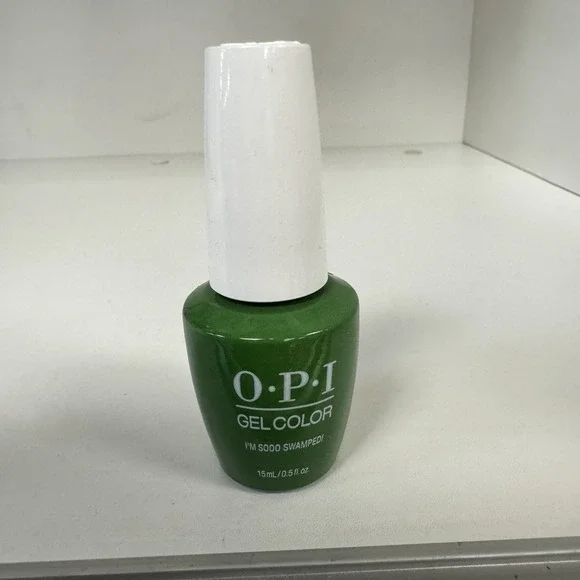 OPI Gel Soak OffNail Polish Lacquer GC N60 I'm Sooo Swamped! 0.5 Oz