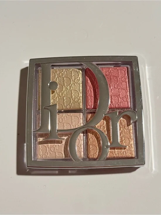 Dior Backstage Glow Maximizer Palette 004 Rose Gold Glow Imperfect