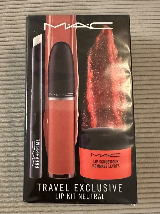 MAC Travel Exclusive: Lip Kit Neutral NEW - “lady be good” “candied nectar”