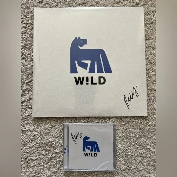 Lot of 2: Russ Wild W!LD Hand Signed / Autographed Vinyl LP & CD