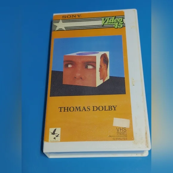 1984 VHS Video45 Thomas Dolby Europa Blinded Me With Science Hyperactive Radio