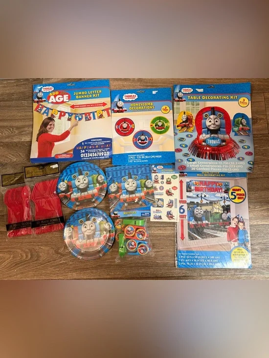 Thomas & Friends Birthday Party set