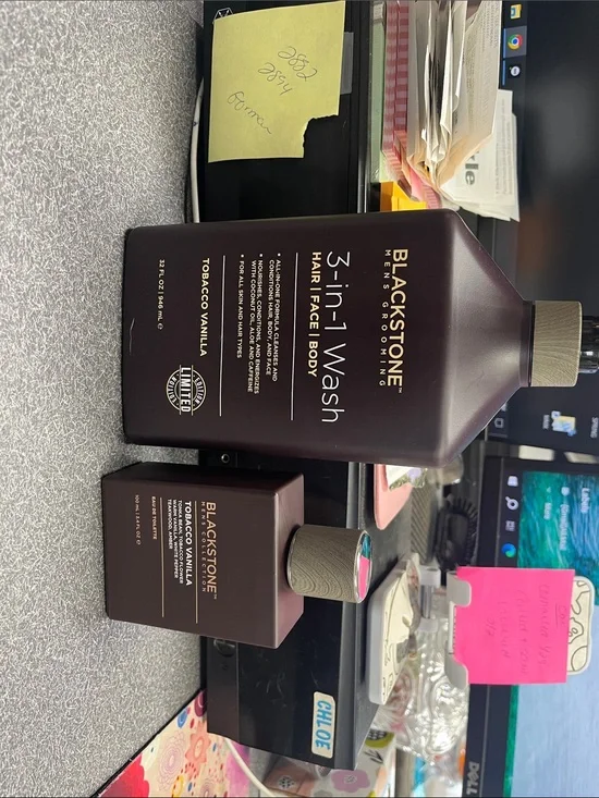Blackstone Tobacco Vanilla 3-in-1 Wash and cologne spray price firm