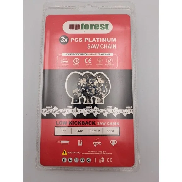 UPFOREST‎ 14 Inch Chainsaw Chain 3/8