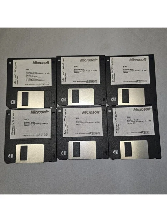 Microsoft Windows 3.1 Operating System 3.5