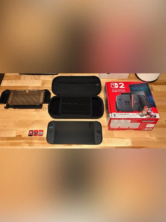 Nintendo Switch 2 Bundle – Like New – $600 FIRM