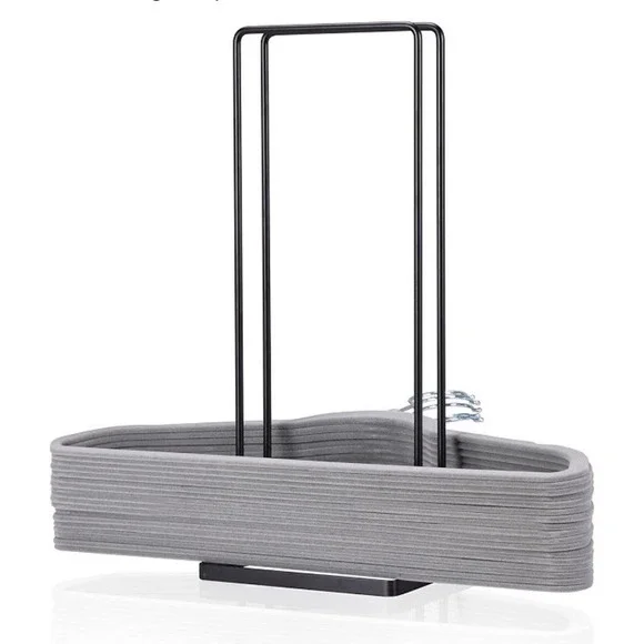 4 Hanger Organizer Stacker Clothes Hanger Holder for Closet Laundry Room Hanger