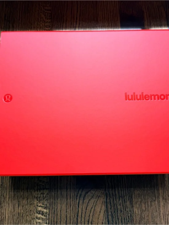 lululemon athletica Bright Red Storage or Gift Box