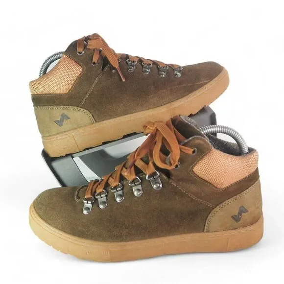 Foresake Lucie Mid Waterproof Outdoor Sneaker Boots Olive WFW19LM1090 Women's‎ 9