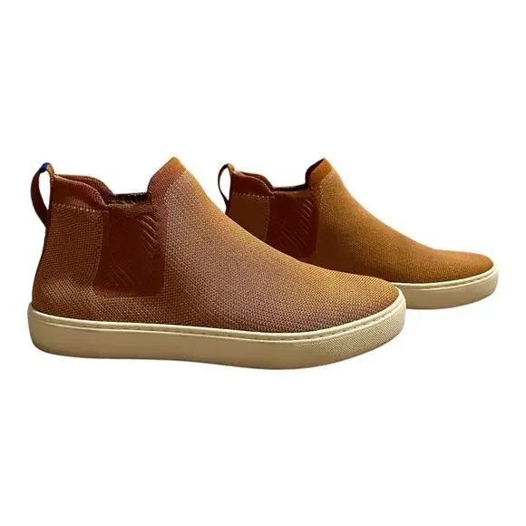 Rothy's The Chelsea Boot in Fawn - Discontinued Style