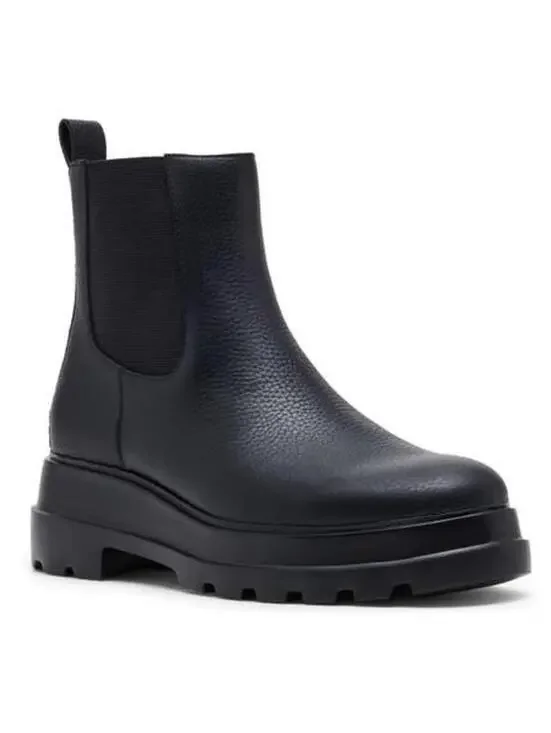 Blondo Jelina Waterproof Bootie Black Leather NIB Size 7
