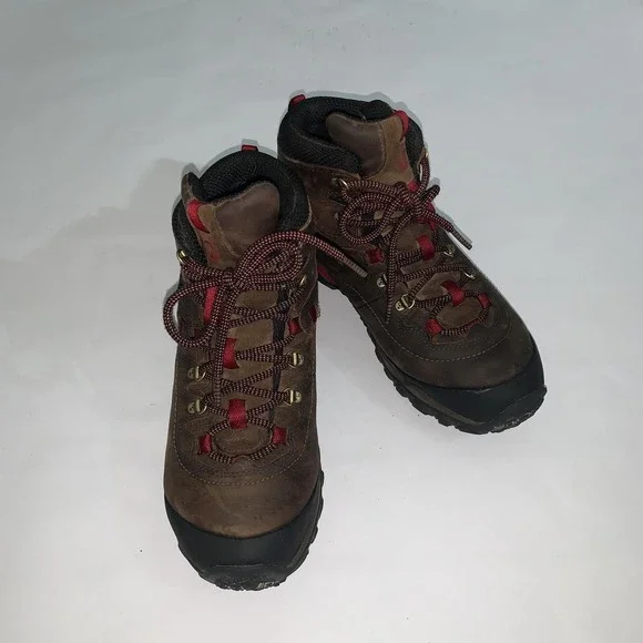 Merrell Boots Womens 8 Chameleon Shift Traveller Waterproof Brown Nubuck J32086